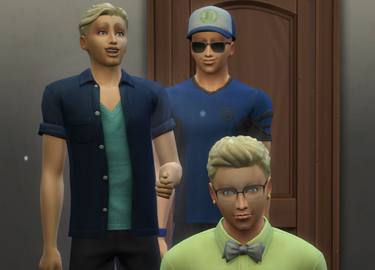 Justin, George & Isaac Baker